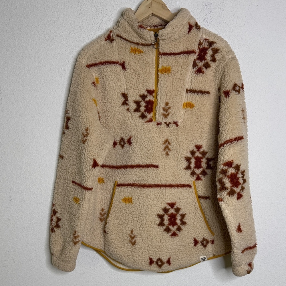 Liv Outdoor Women's Ainsley Plush Sherpa Pullover size Large